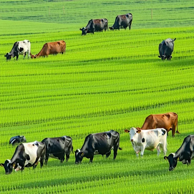 Satellite Tech Pinpoints Ideal Grazing Moments to Reduce Livestock Methane