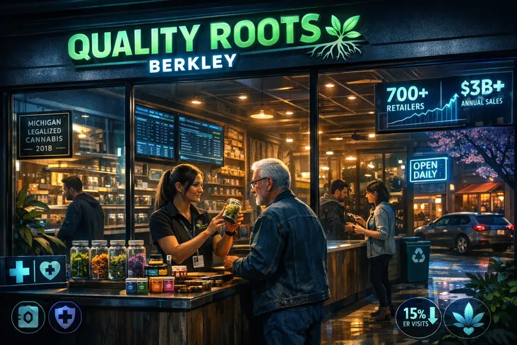 Quality Roots Launches Berkley Retail Site Boosting Local Cannabis Access