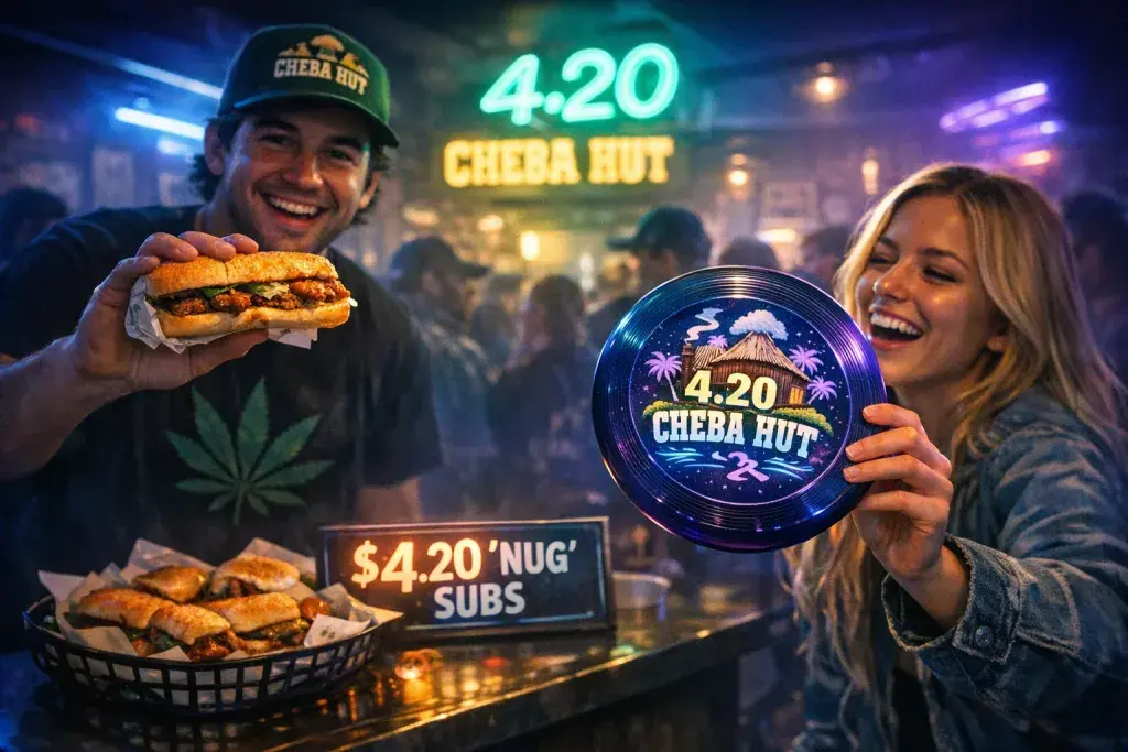 Cheba Hut Launches $4.20 'Nug' Subs and Frisbee Giveaway on April 20
