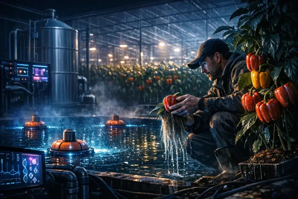 Fresh Venture Farms Boosts Bell Pepper Output 16% with Water Tech Overhaul