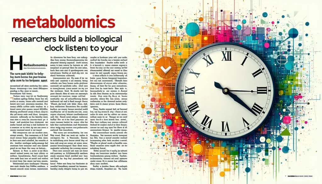 Metabolomics Researchers Build a Biological Clock That Listens to Your Body
