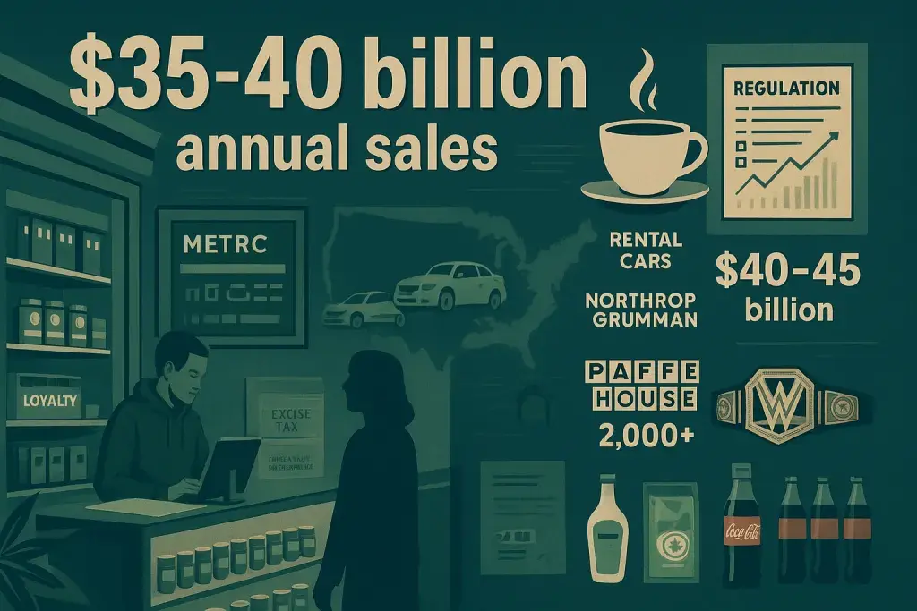 Legal Cannabis Now Rivals Established American Industries in Annual Revenue
