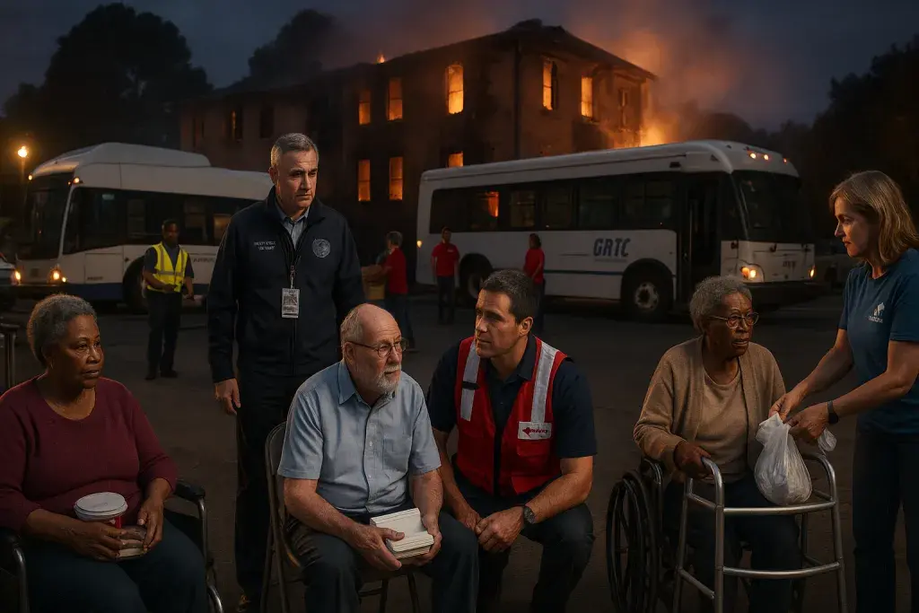 Henrico County Mobilizes Multi-Agency Relief After Darby House Fire Displaces Dozens