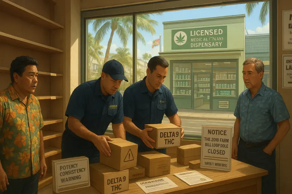 Hawaiʻi Regulators Cut Off Hemp-Derived THC Sales at Retail