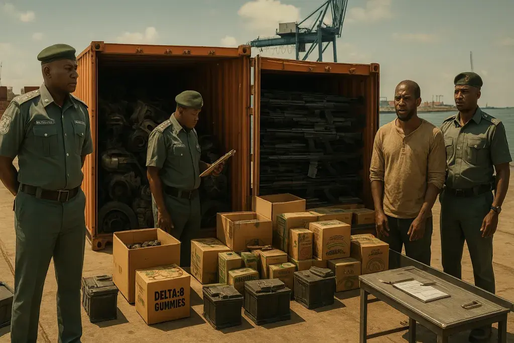 Nigeria Customs Seizure Exposes Cannabis Trafficking Through Port Cargo