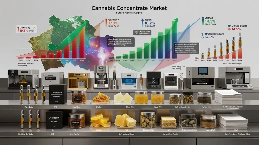 Cannabis Concentrate Makers Chase Premium Demand Amid Patchwork Rules