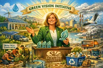 Salt Lake County Mayor Awards Sustainability Wins, Launches Green Vision Initiative