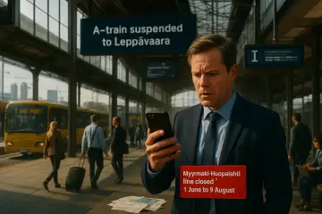 Helsinki Rail Disruption Forces Business Travellers to Rebuild Summer Itineraries