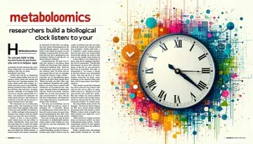 Metabolomics Researchers Build a Biological Clock That Listens to Your Body